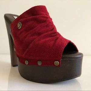 Calvin Klein Vintage Taelyn BOHO Platform Mule